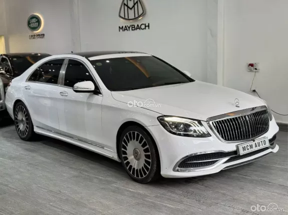 Mercedes-Benz S450 4Matic 2015 - Màu đen warp trắng cá tính, option đầy đủ