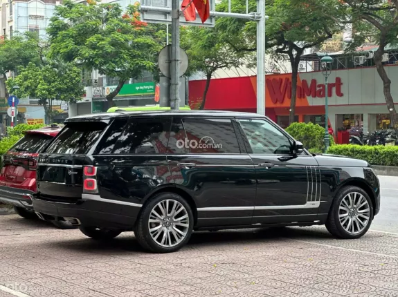 Land Rover Range Rover Autobiography LWB 5.0 2014 - Xe màu đen nộ thất nâu