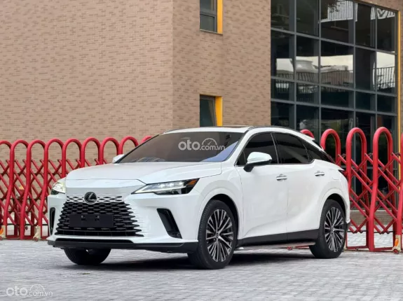 Lexus RX 350 Luxury 2025 - Xe trắng nội thất nâu, giá cực tốt