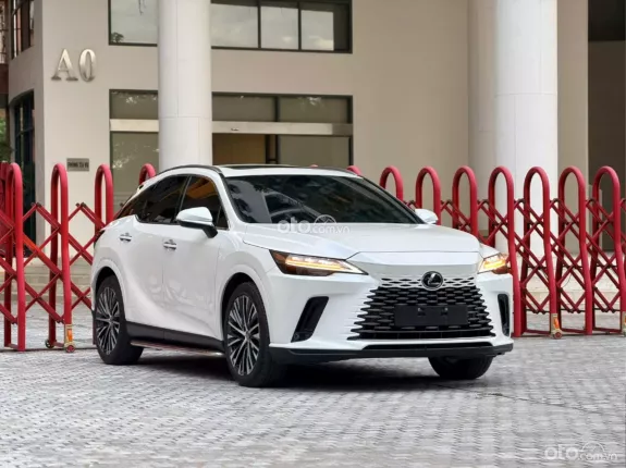 Lexus RX 350 Luxury 2025 - Xe trắng nội thất nâu, giá cực tốt