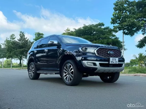 Ford Everest 2.0L ST5 10AT 4x4 Titanium 2021 - Máy dầu tiết kiệm, Gầm cao, Hỗ trợ góp ngân hàng nhanh chóng