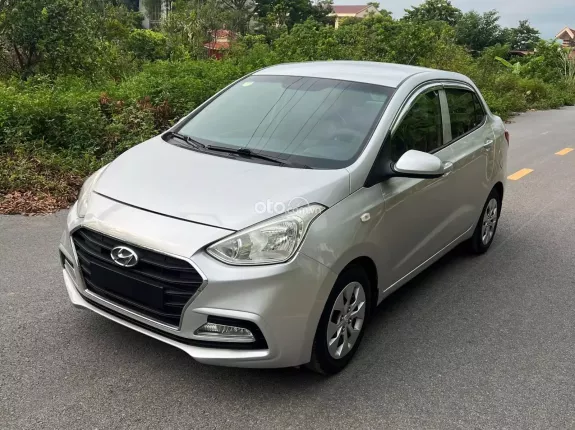 Hyundai Grand i10 Sedan 1.2 MT 2019 - MT base đời 2019. Xe đẹp, không lỗi nhỏ, máy zin từ cò Nội ngoại thất tươi mới. Màn hình cam