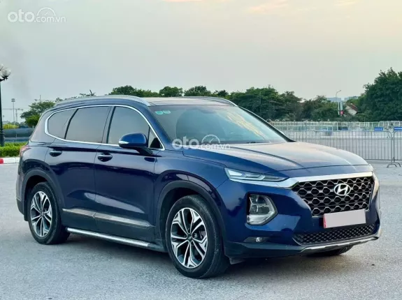 Hyundai Santa Fe 2.4L Xăng Cao cấp 2020 - Hyundai SantaFe Premium 2.4L sx2020, bản 2 cầu máy xăng cao nhất Full option