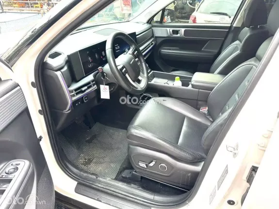 Hyundai Santa Fe Calligraphy 2.5 7 chỗ 2024 - Xe đẹp xuất sắc, lốp theo xe cả dàn