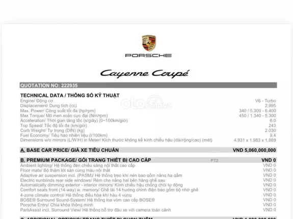 Porsche Cayenne Coupe 2022 - BAO ĐẬU BANK 70-90% (Ib Zalo tư vấn trực tiếp 24/7)