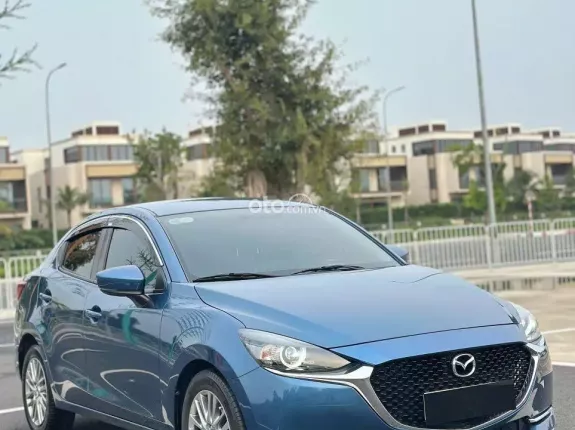 Mazda 2 Sedan 1.5L Luxury 2020 - Odo 38.000 km, màu xanh, nội thất xanh đen, full lịch sử bảo dưỡng hãng