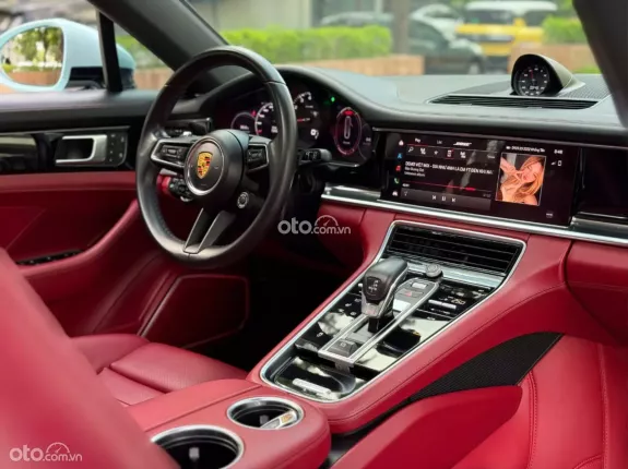 Porsche Panamera 4 2021 - Bao check test sai đền cọc