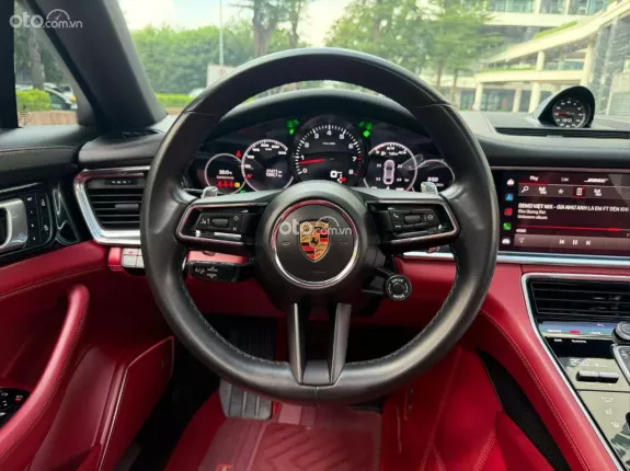 Porsche Panamera 4 2021 - Bao check test sai đền cọc