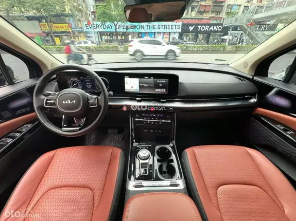 Kia Carnival 2.2D Signature 2022 - Xe màu xanh cavansite da bò, giá cực tốt