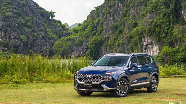 Đánh giá xe Hyundai Santa Fe 2.2 Dầu cao cấp 2021: Chút nữa là "PHÊ"