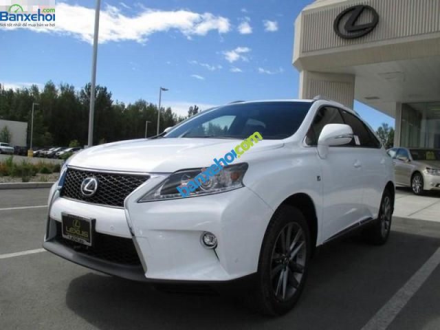 Bán ô tô Lexus RX 350 F-sport đời 2014, màu trắng, nội thất da bò, xe đủ đồ