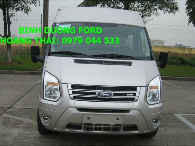 Bán Ford Transit đời 2016, màu bạc, liên hệ ngay Ford Bình Dương