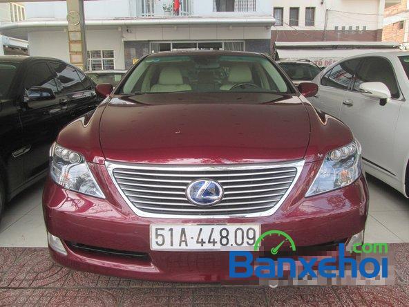 Salon ô tô Chính Hùng cần bán gấp Lexus LS 600H L năm 2008, màu đỏ đã đi 75640 km