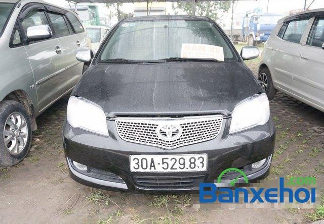 Cần bán lại xe Toyota Vios đời 2006, màu đen đã đi 86000 km giá 340 triệu