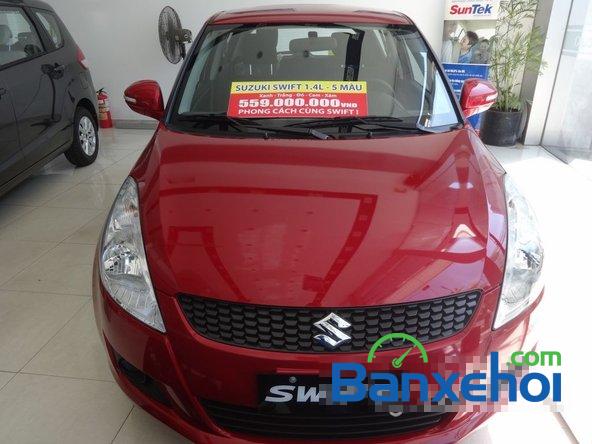 Công ty ô tô Đại Việt - Suzuki Đại Việt bán Suzuki Swift -  Đại Việt đời 2015, màu đỏ, giá 549 triệu