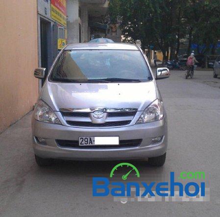 Chính chủ bán xe Toyota Innova G đời 2007, màu bạc, giá 495Tr