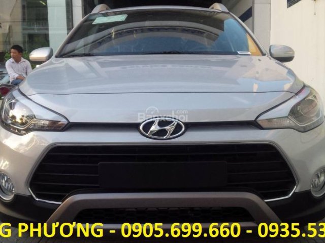 Bán xe Hyundai i20 Active đời 2018 Đà Nẵng, màu bạc, nhập khẩu nguyên chiếc