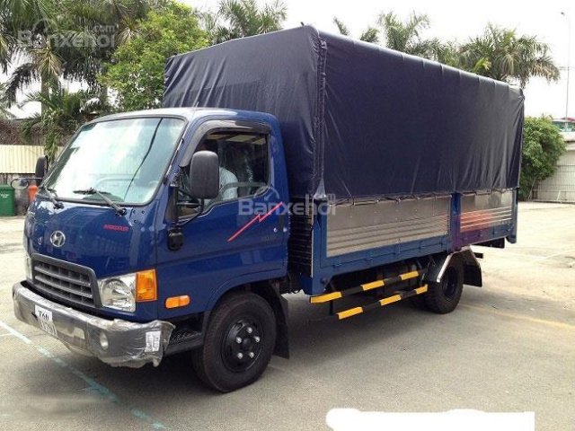 Bán xe tải Hyundai HD 78, 4 tấn thùng bạt, nhập khẩu, hỗ trợ 100% phí trước bạ