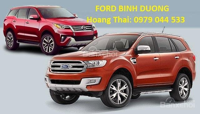 Bán Ford Everest 2016 tại Ford Bình Dương, Bình Phước, Đồng Nai