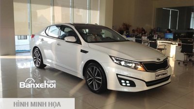 Bán Kia Optima AT 2.0 đời 2015, màu trắng, nhập khẩu chính hãng 