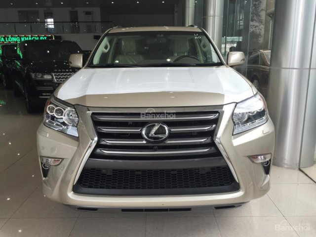 Bán xe Lexus GX 460 2015, màu vàng cát, nhập khẩu nguyên chiếc