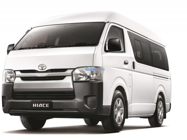 Toyota Hiace - 2015 nhập khẩu Nhật Bản. Số tay 5 cấp, máy dầu - DOHC, VVT-i cần bán