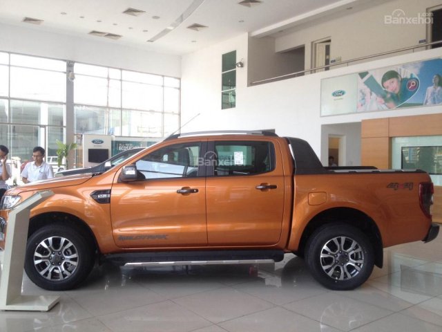 Bán ô tô Ford Ranger Wiltrak đời 2017, nhiều màu, nhập khẩu chính hãng nguyên chiếc, giá cạnh tranh nhất tại Lào Cai