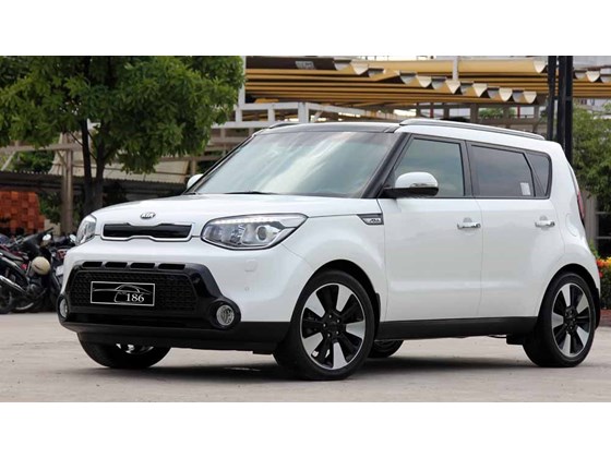 Kia Soul năm 2015, màu trắng, nhập khẩu, 777tr