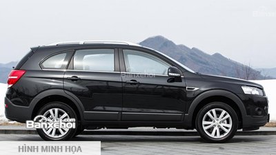 Bán xe Chevrolet Captiva sản xuất 2015, màu đen, nhập khẩu  