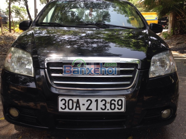 Cần bán xe Daewoo Gentra EX 2010, màu đen, xe gia đình, giá chỉ 270 triệu