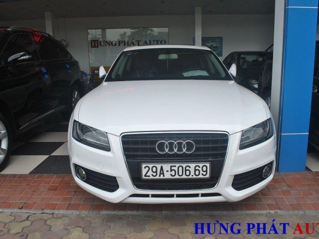 Hưng Phát Auto bán xe Audi A5 TFSI SportBack S-line màu trắng Full kịch đồ, đăng ký 2011