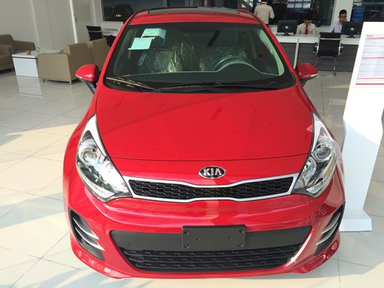 Bán xe Kia Rio đời 2015, màu đỏ, nhập khẩu chính hãng, giá cực tốt