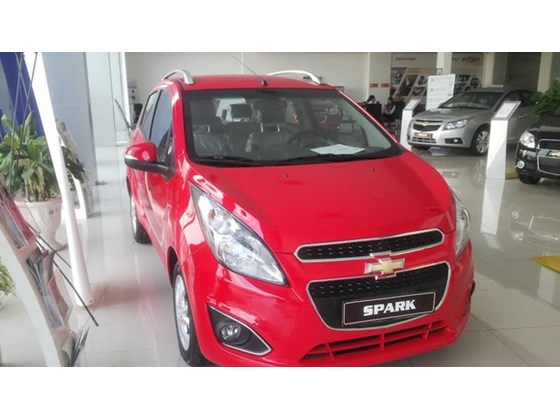 Xe Chevrolet Spark đời 2015, màu đỏ, xe nhập, giá chỉ 392 triệu