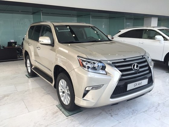 Bán ô tô Lexus GX460 đời 2015, màu vàng cát, nhập khẩu nguyên chiếc