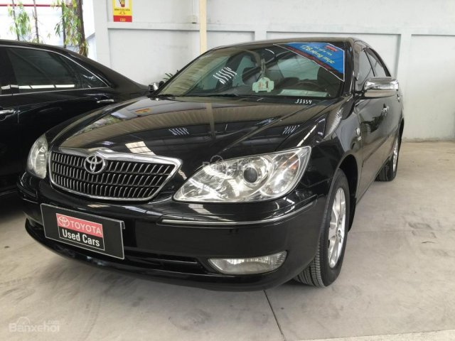 Bán ô tô Toyota Camry 2.4G đời 2005, màu đen, xe đẹp như mới