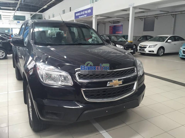 Bán xe Chevrolet Colorado đời 2015, màu đen, nhập khẩu nguyên chiếc 