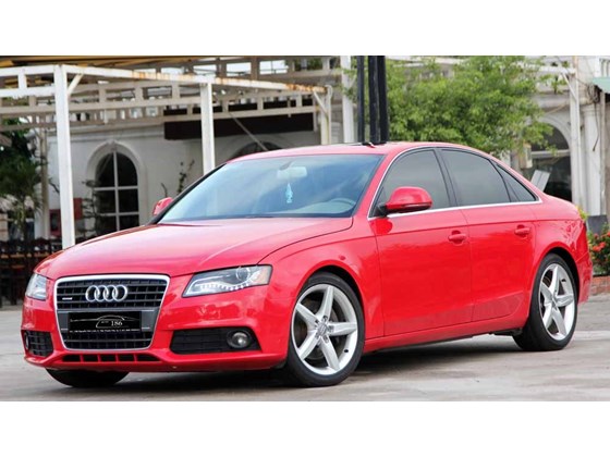 Bán Audi A4 đời 2009, màu đỏ, nhập khẩu