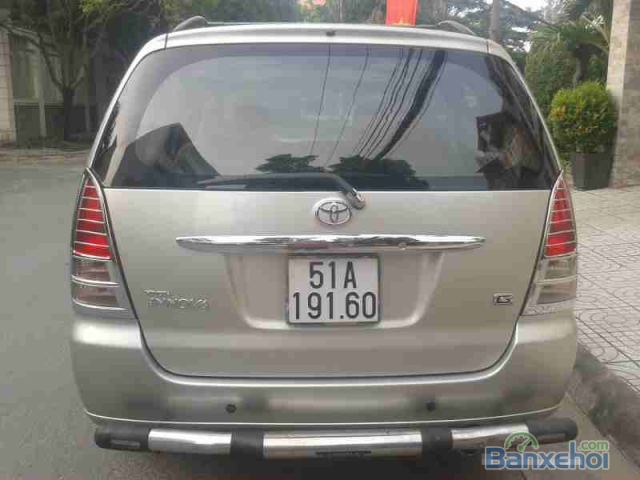 Cần bán xe Toyota Innova đời 2008, màu bạc, giá tốt gọi ngay 01696296301