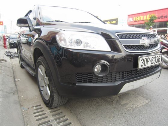 Bán xe Chevrolet Captiva đời 2009, màu đen, nhập khẩu chính hãng, số tự động