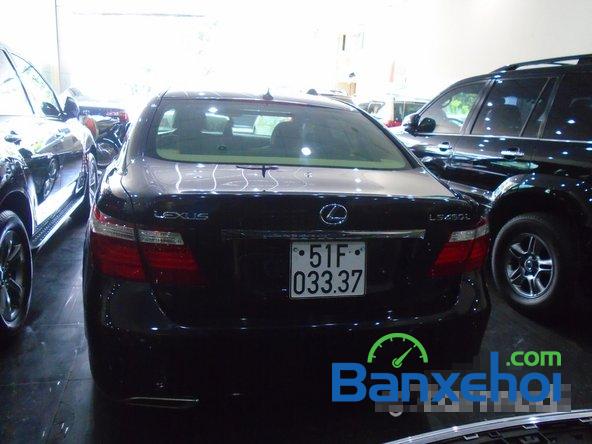 Bán ô tô Lexus LS 460L sản xuất 2007, màu đen