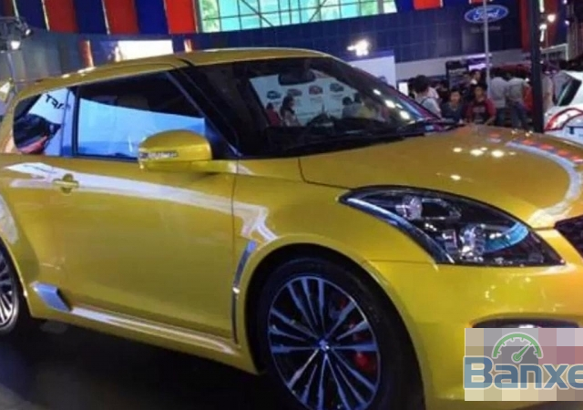 Bán xe Suzuki Swift đời 2015, màu vàng, giá 559 triệu