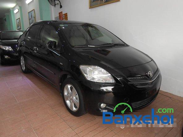 Cần bán gấp Toyota Vios 1.5E đời 2009, màu đen đã đi 60000 km, 470 triệu