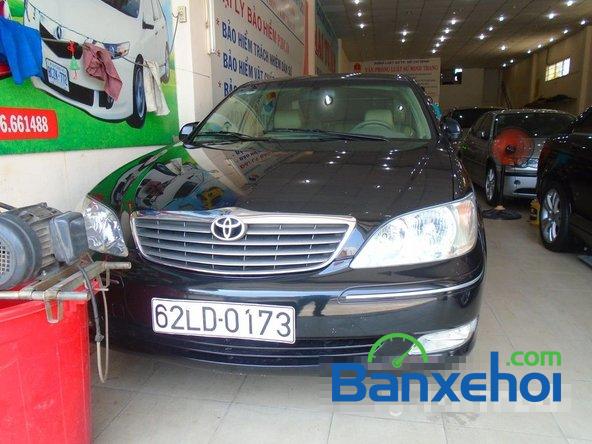 Bán ô tô Toyota Camry đời 2003, màu đen, nhập khẩu đã đi 86200 km