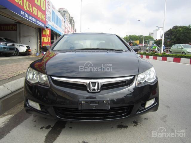 Bán ô tô Honda Civic đời 2008, màu đen, giá chỉ 488 triệu