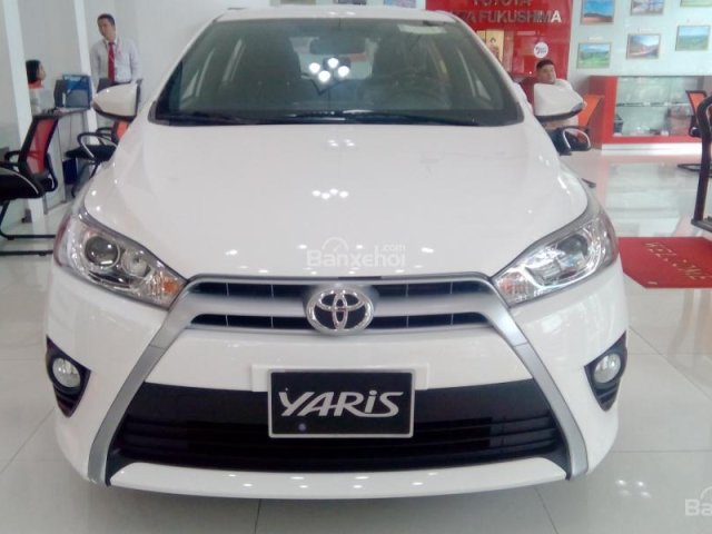 Toyota Yaris 1.3G màu trắng, nhập khẩu nguyên chiếc, giao ngay trong ngày