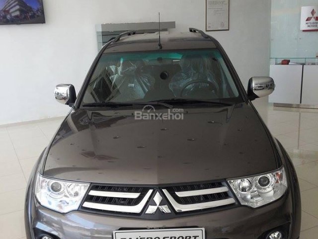 Bán Mitsubishi Pajero Sport mới nhất đời 2015, màu nâu, giá hấp dẫn