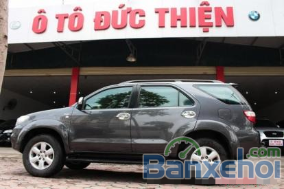 Ô tô Đức Thiện bán xe Toyota Fortuner 2.5G đời 2009 máy dầu