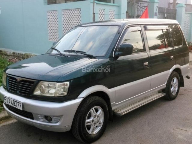 Bán xe Mitsubishi Jolie 2002, màu xanh lam 165tr