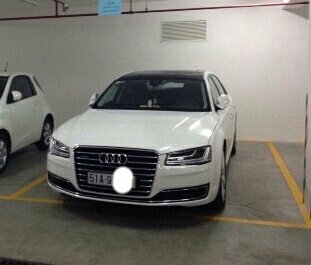 Bán xe Audi A8 đời 2014, màu trắng, nhập khẩu nguyên chiếc