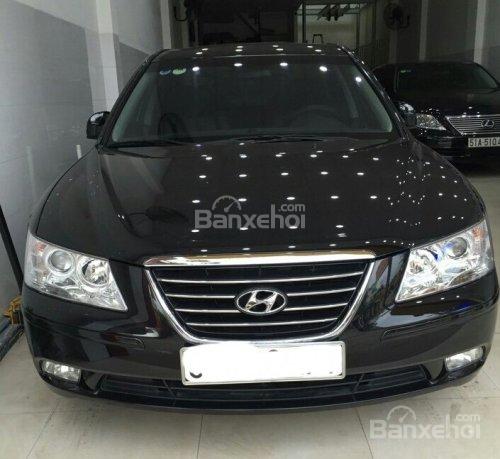 Cần bán Hyundai Sonata đời 2009, màu đen, nhập khẩu